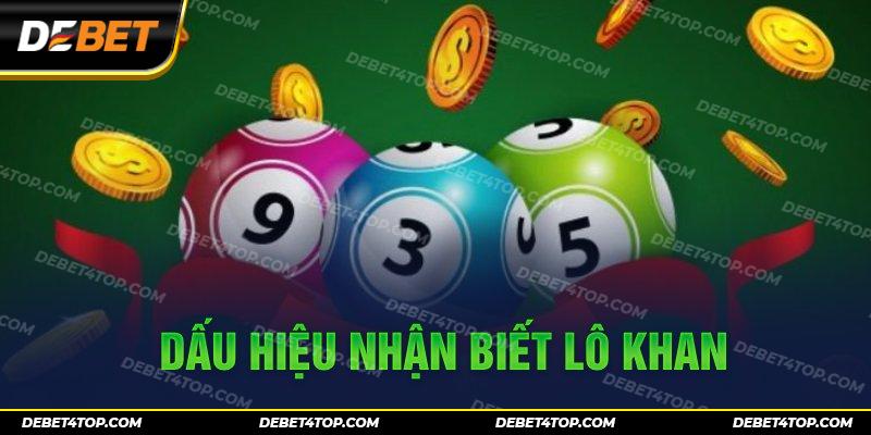 Dấu hiệu nhận biết lô khan