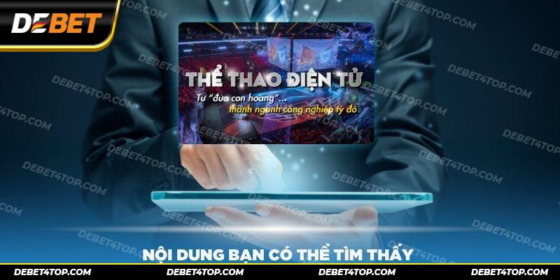 Những nội dung bạn có thể tìm thấy tại ThuvieneSport.com