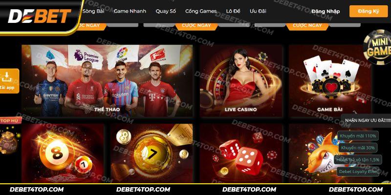 Debet - Địa điểm chơi Poker uy tín số 1 Châu Á