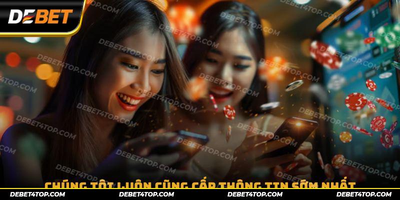 Chúng tôi luôn cũng cấp thông tin sớm nhất