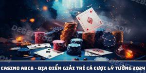 Casino ABC8 - Địa Điểm Giải Trí Cá Cược Lý Tưởng 2024